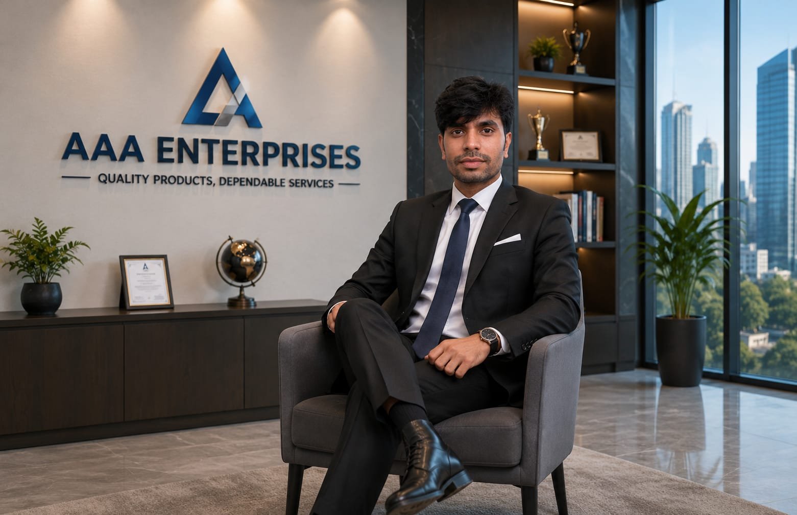 Raj Kishor - Founder of AAA ENTERPRISES